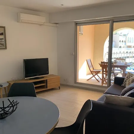 : 4 Pers Marina Climatisé Avec Garage - Fr-1-335-162 Apartamento Hyères